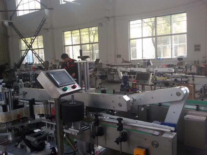 350ml selbstklebende Aufkleber-Abeliermaschine für runde Durchstechflaschen 1,5 kW