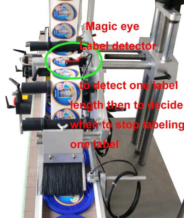 Poly Bag Flat Surface Label Applikator Kundenspezifischer selbstklebender Aufkleber CE