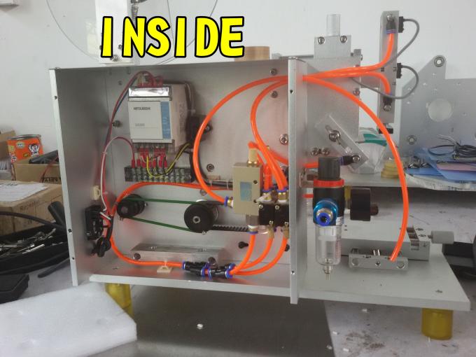 SUS304 Edelstahl Economy Doppelseiten-Aufkleber-Etikettiermaschine für die Flaschenetikettierung