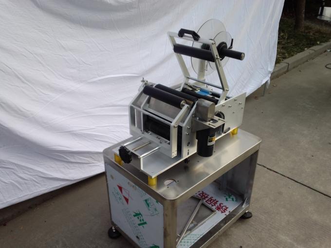 Kundenspezifische automatische Fläschchenetikettiermaschine für kleine Penicillinflaschenetikettenaufkleber