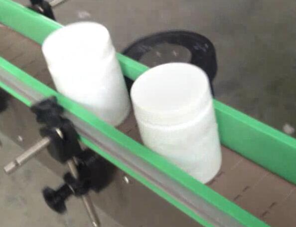 Rundflaschen-Etikettiermaschine, Abfüll- und Etikettiermaschine für Zuckerglas