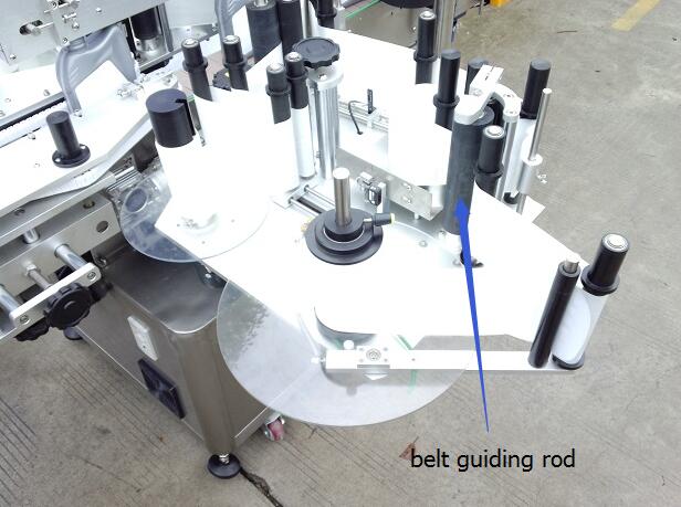 Automatische Doppelseiten-Aufkleber-Beschriftungsmaschine für magische Augen mit Plattenspieler