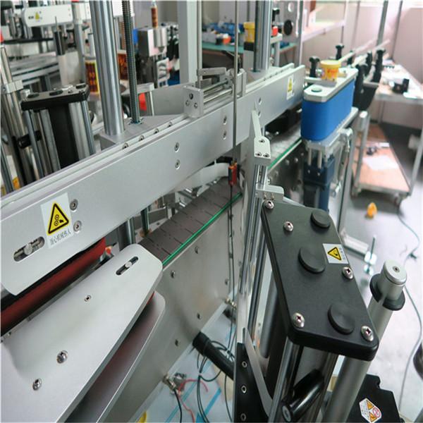 Drei lineare selbstklebende Etikettiermaschine vorne / hinten / Hals Getränke / Lebensmittel / Tägliche Chemikalie