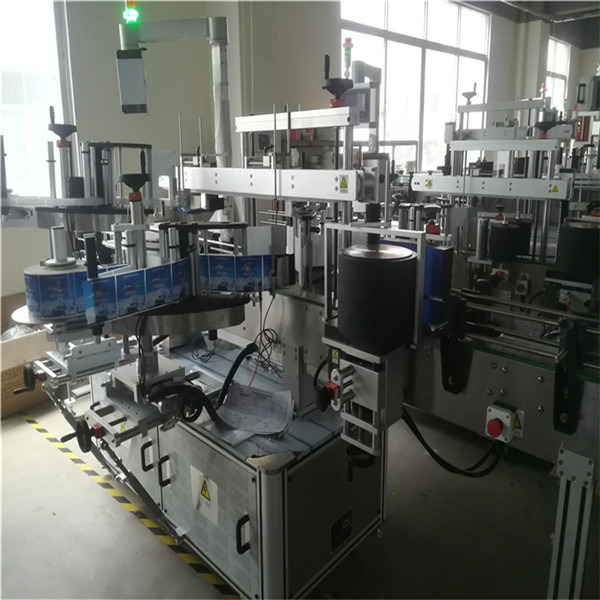 Aufkleberapplikatormaschine, Hals / Front- und Turm-Doppelwickel-Etikettiermaschine