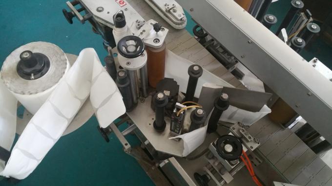 25kg Jar Quadratische Flasche Aufkleber Applikator Maschine, Etikettiermaschine Mit Fütterungsflaschen Stabile Geschwindigkeit