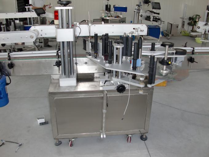 Kunststoff- und Glasflaschen SPS-Steuerung Automatischer Servomotor für Doppelseiten-Aufkleber-Etikettiermaschine