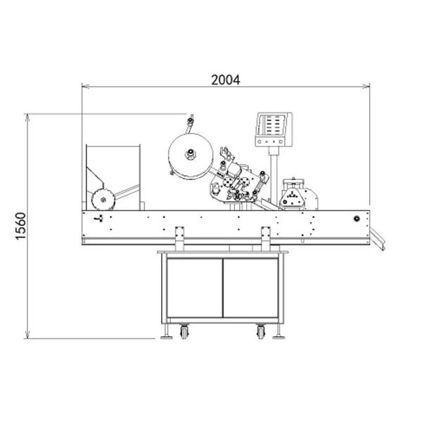 Vollautomatische Hochgeschwindigkeits-Etikettiermaschine für kleine Flaschen