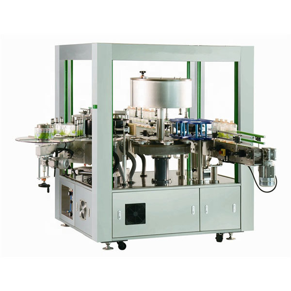 Rotary Labeler Machine vorne und hinten