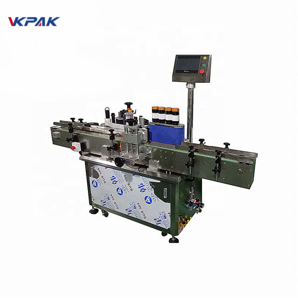 Round Bottle Labeler Automatische Flaschenetikettiermaschine