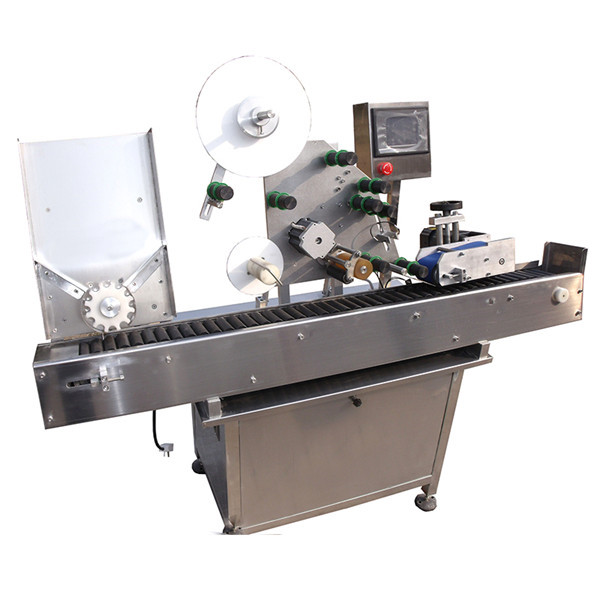SUS304 Automatic Flag Vial Labeling Machine Selbstklebender Aufkleber