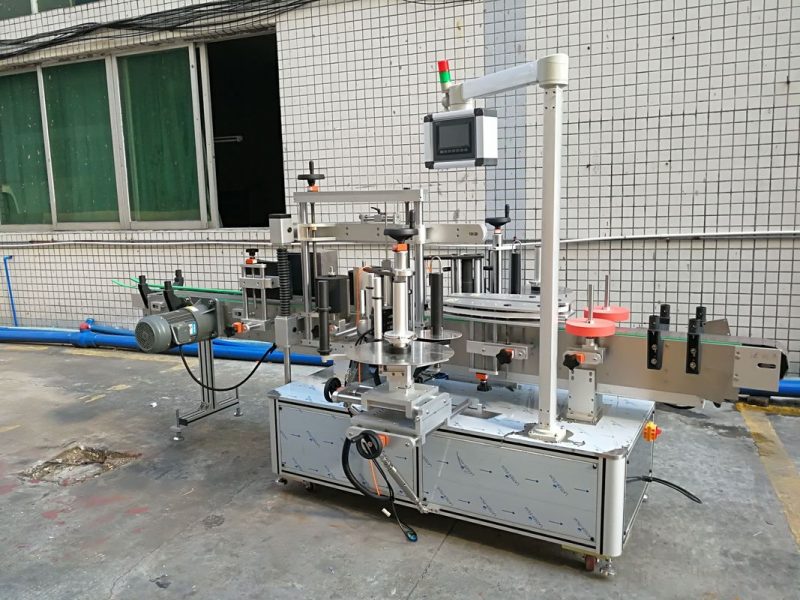 China High Speed Wrap Around Etikettiermaschine für Ovalflasche 220V Lieferant