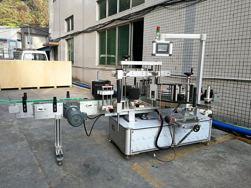China Front und Back Label Sticker Machine Für Lieferanten von ovalen und rechteckigen Flaschen