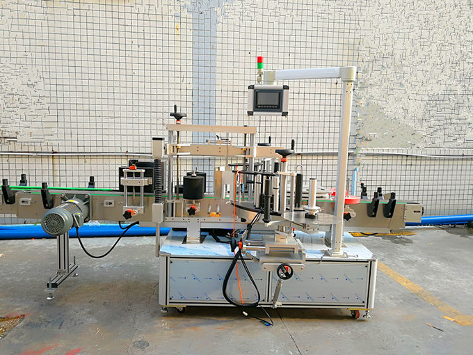 Druckempfindliche selbstklebende Etikettiermaschine für Vorder- und Rückseite mit importiertem Motor